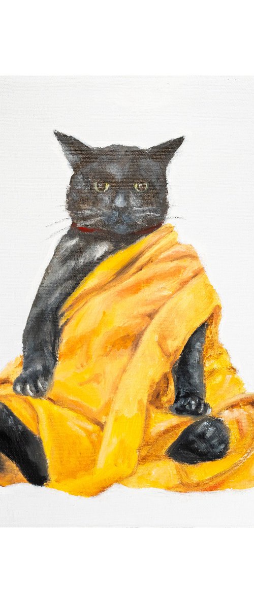 Zen Cat Vibes by VICTO