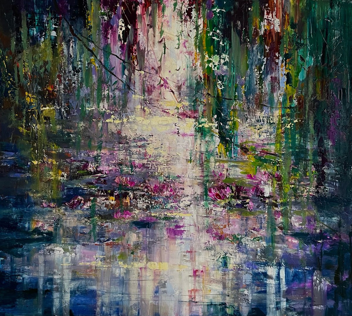 Hidden Sanctuary By Ewa Czarniecka, 39 X 35, Artwork For Sale On Artfinder