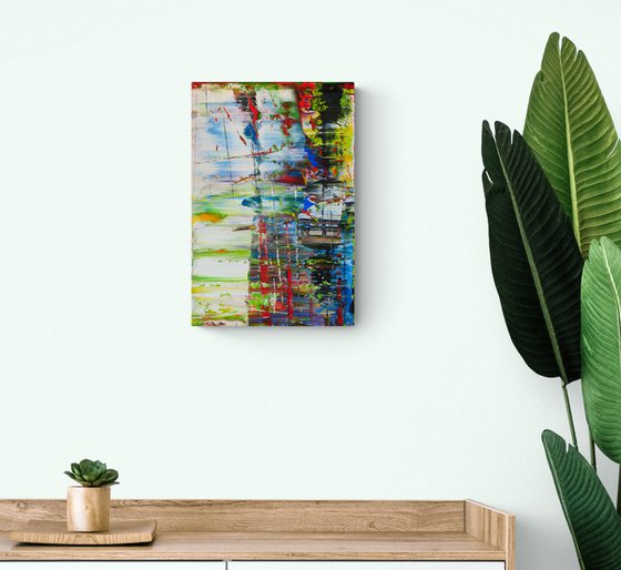 45x30 cm Small Abstract Painting Original Oil Painting Canvas Art