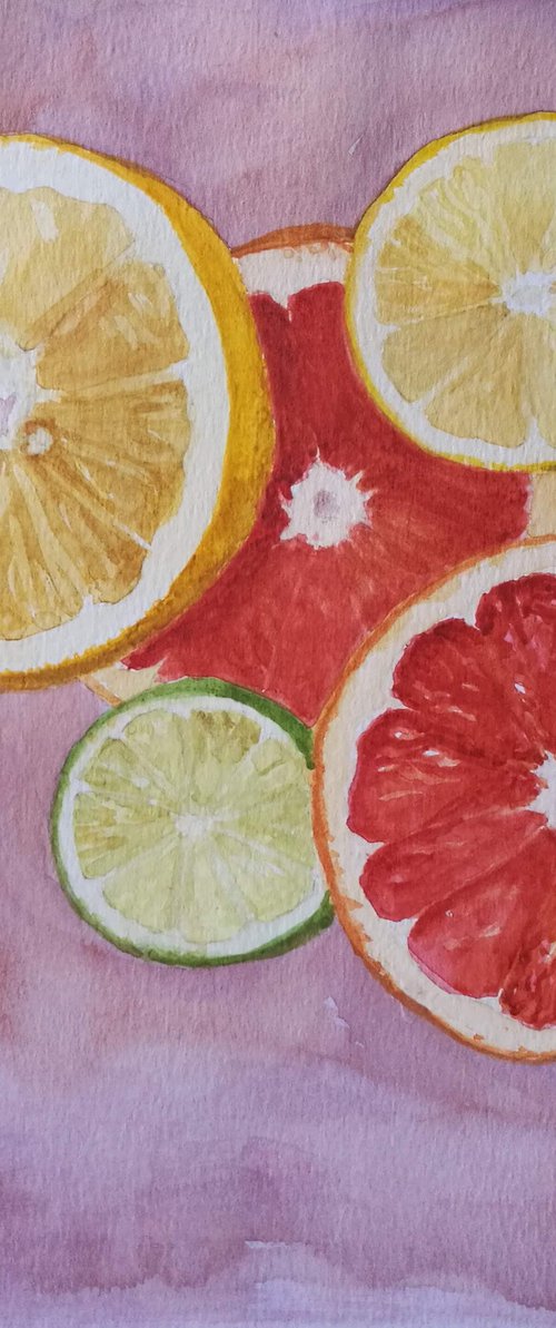 A splash of citrus by Daniela Roughsedge