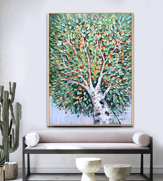 Golden Green Tree