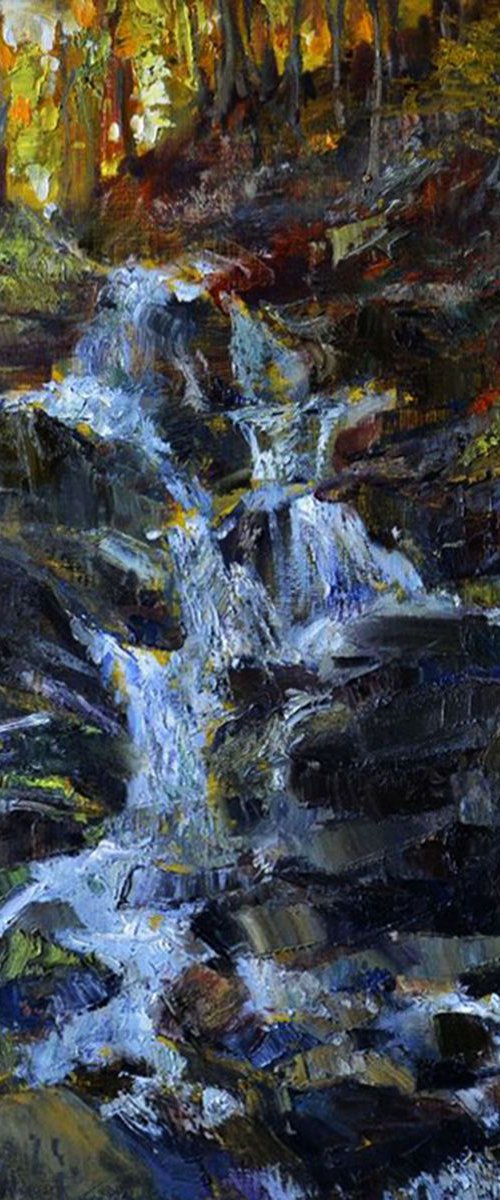 Shypit waterfall by Andriy Naboka