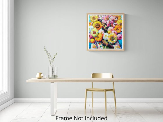 Flower Girl – Floral Portrait