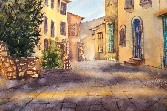 Street scene Italy