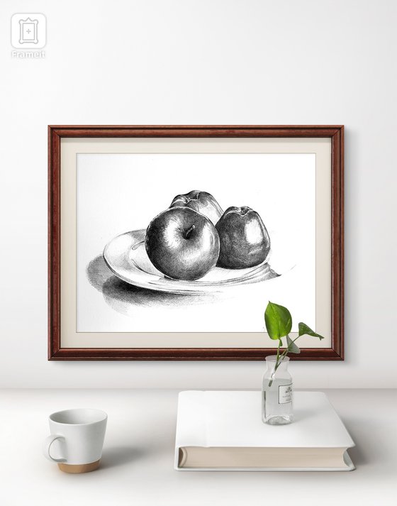 Stillife with apples