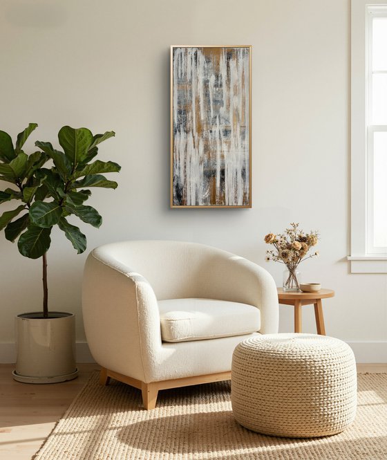 White Drift 50x100x2 cm