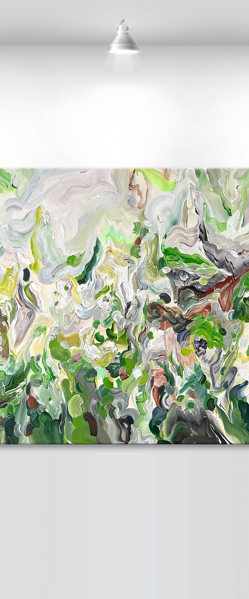 'Ver nemus' - 72x36" by Tatiana Georgieva