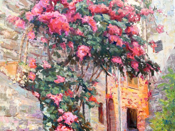 "Evening courtyard "