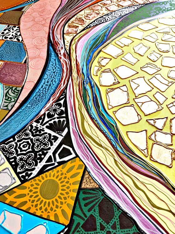 Abstract Walk in Barcelona
