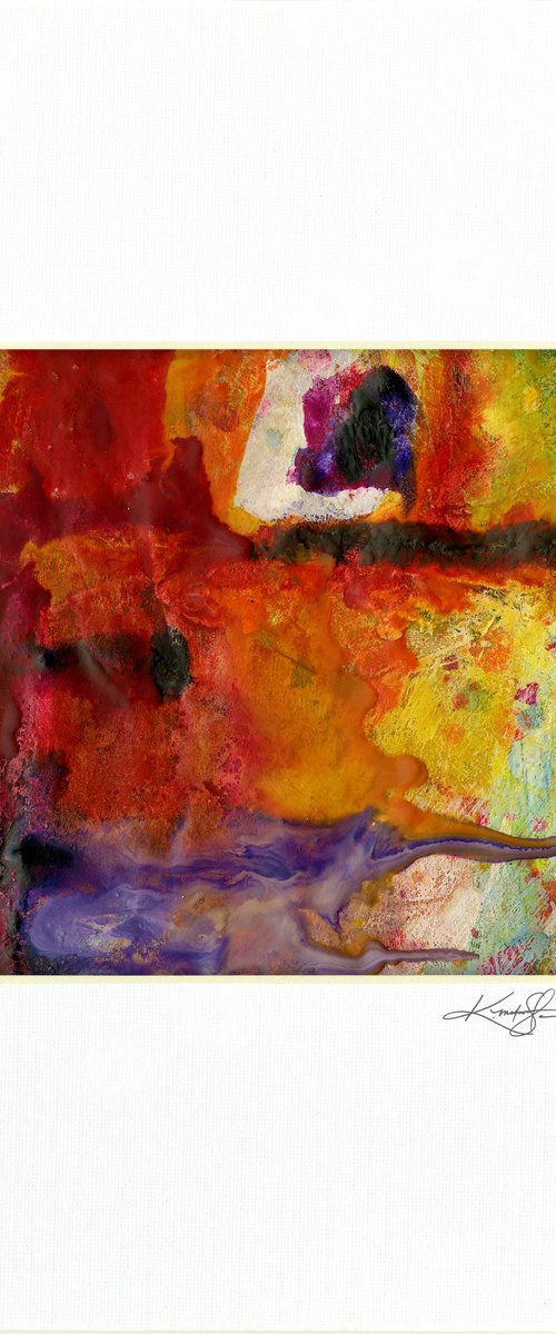 Encaustic Abstract 42 by Kathy Morton Stanion