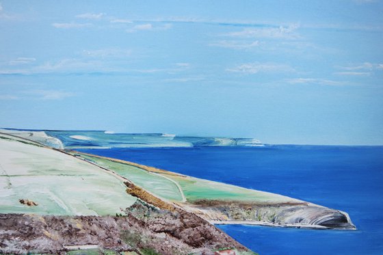 View Over Lulworth Cove