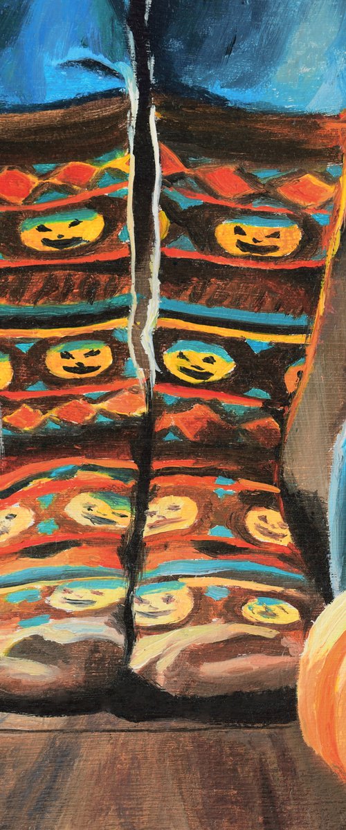 ‘Pumpkins’ season!’ by Lucia Verdejo
