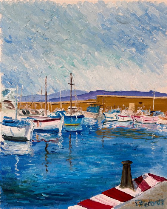 Boats in Saint-Tropez Marina
