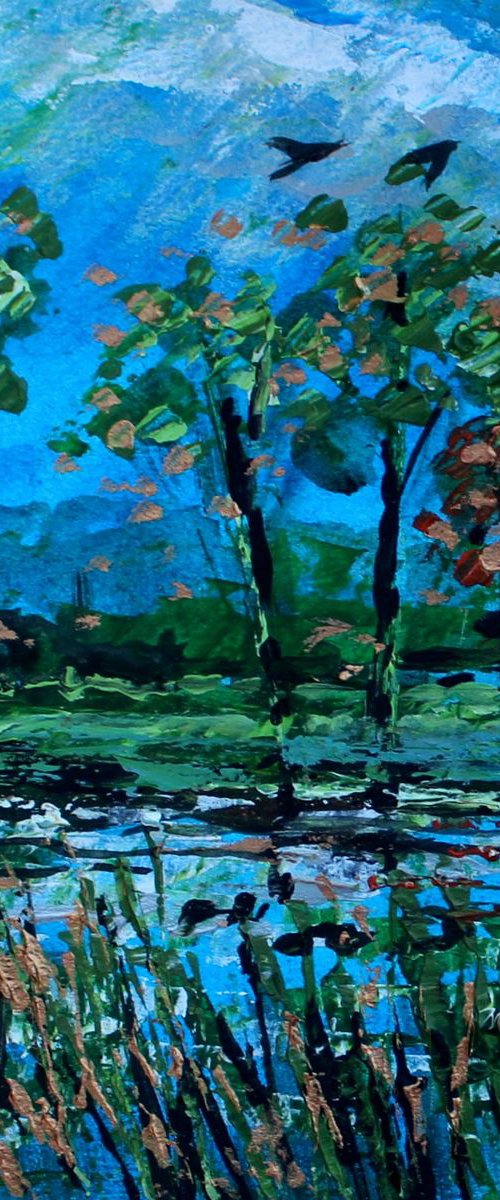 Buriton Pond III by Paul J Best