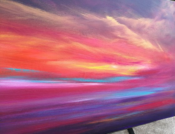 **Vitality** - Art, colourful, seascape, stunning, panoramic