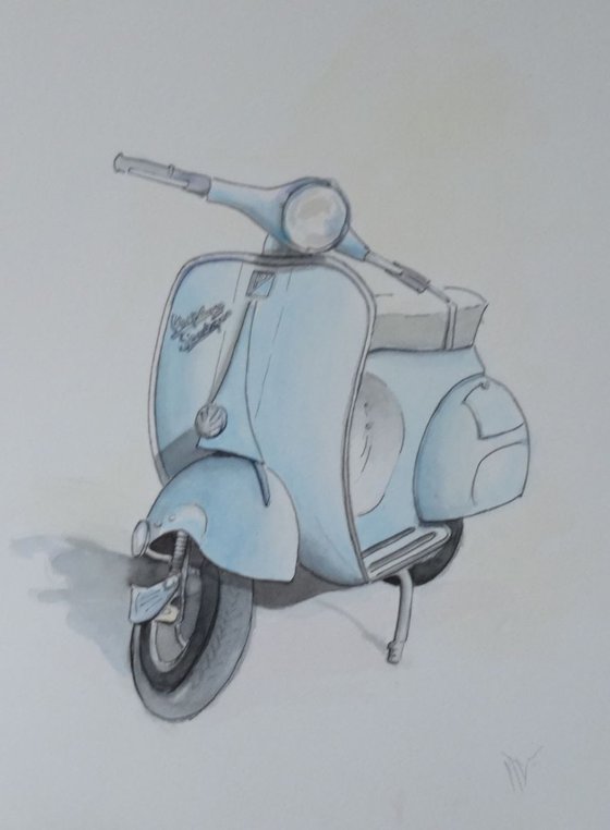 To Ride My Old Vespa