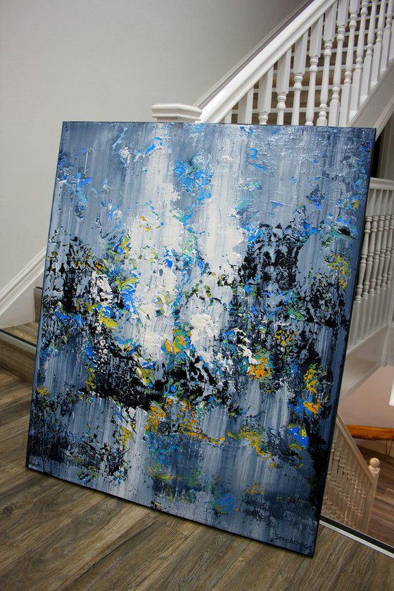 120x100cm. / Abstract painting / Abstract 107