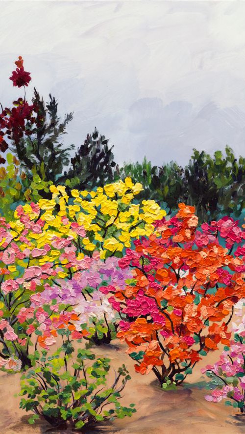 Azaleas VII by Christina M Plichta