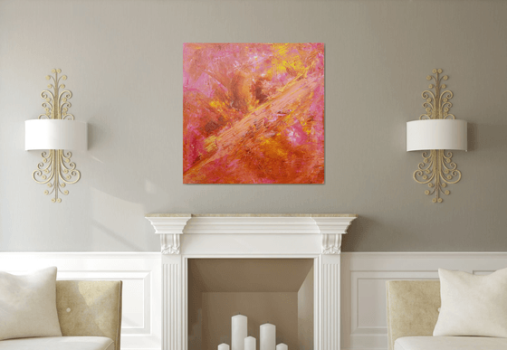 Sweetness of life - large abstract painting