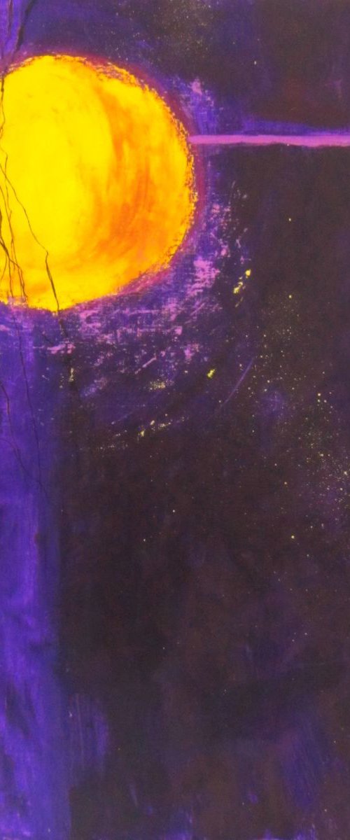 Purple Eclipse by Karin Goeppert