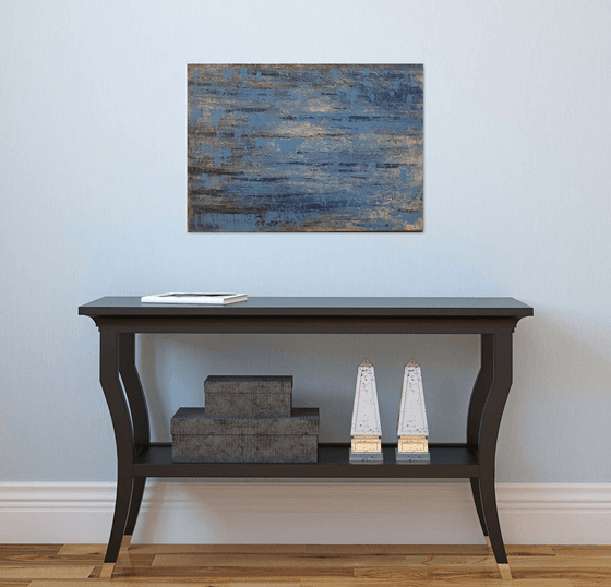 Abstract Moments in Blue