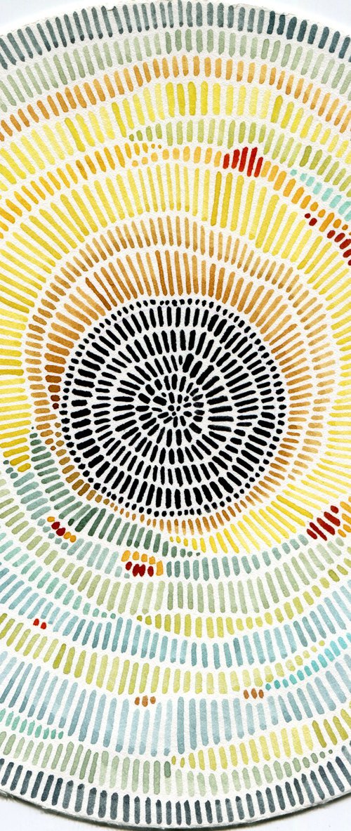 abstract Happy eye by Liliya Rodnikova