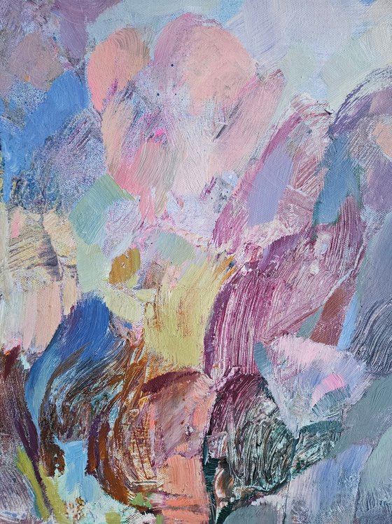 Boundless Spring .Diptych