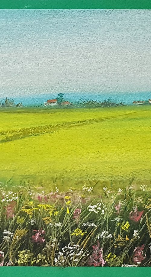 Rural Landscape by Yulia Schuster