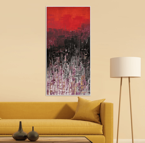 Red Sky_24"X48"
