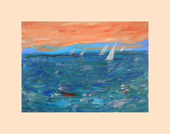 Regatta IV / Original Painting