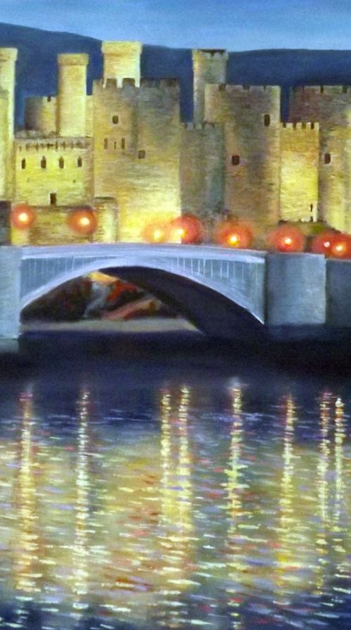 Conwy Castle by Dalia Barke