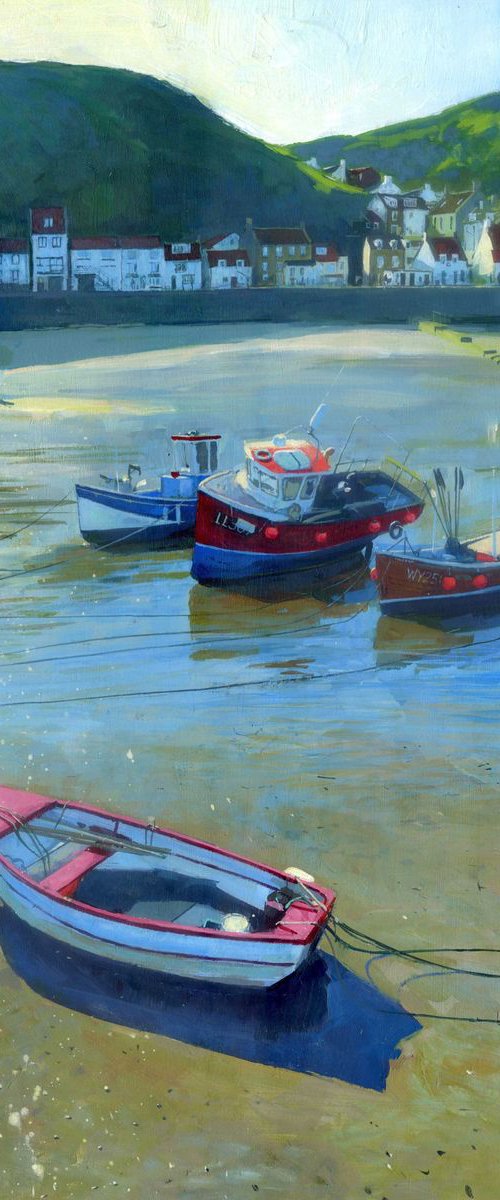 Staithes Boats by James McGairy