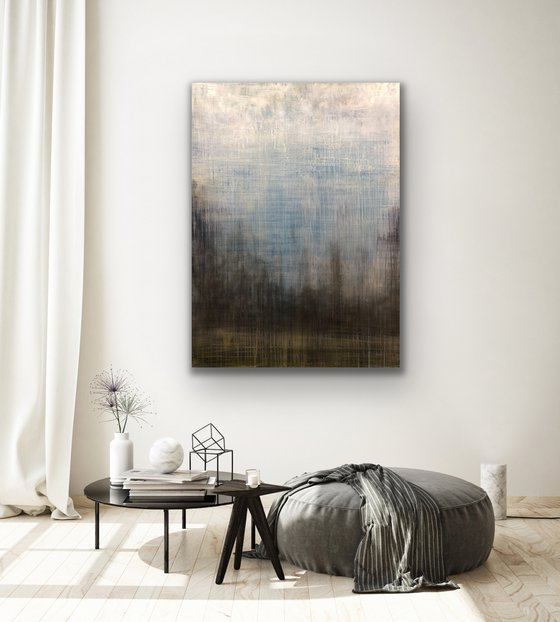 Entertained By The Rain  (36x48in)