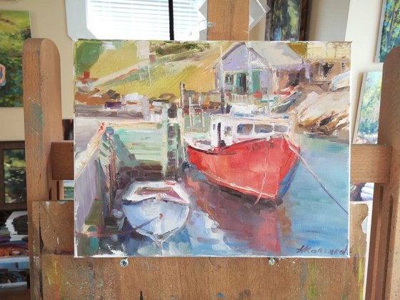 Boats (plein air)