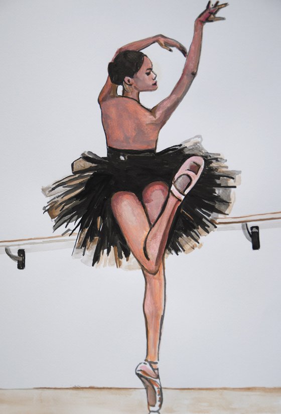 Ballerina / 51 x 36 cm