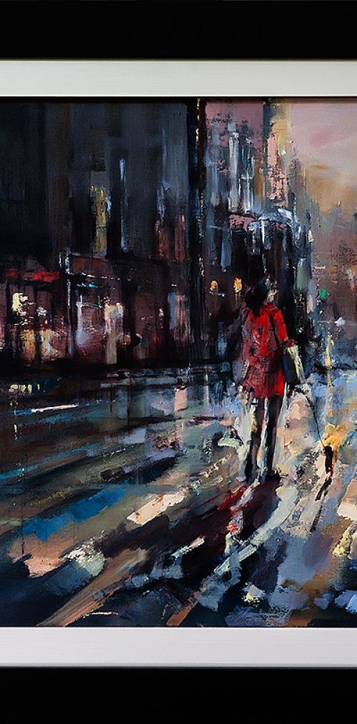 'Evening Stroll in  London' by Ewa Czarniecka