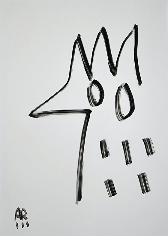 5 DRAWINGS B&W
