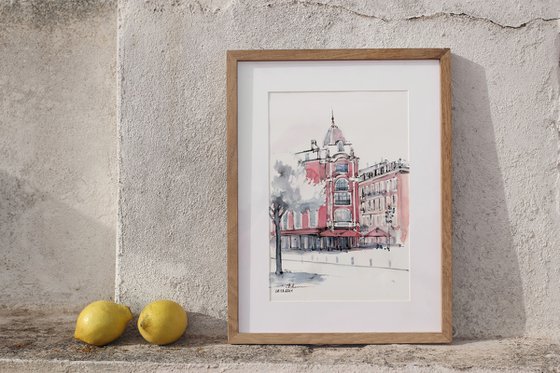 Sketch from Rue Masséna