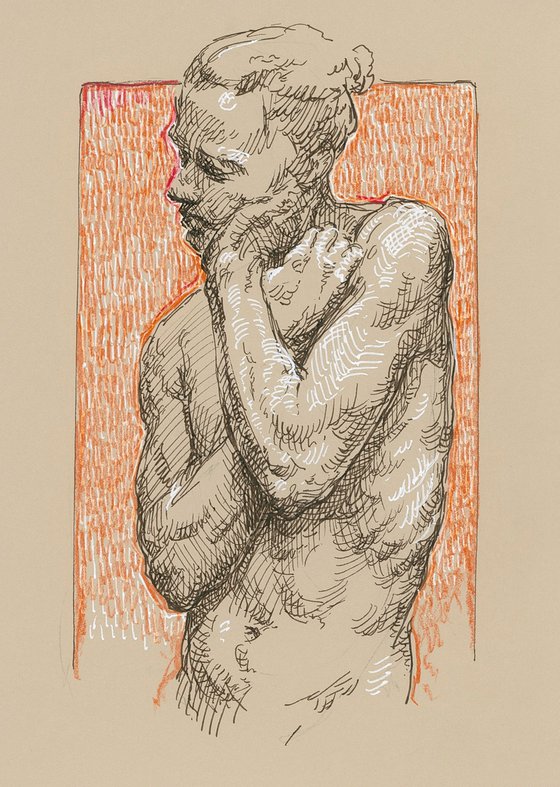 Nude man