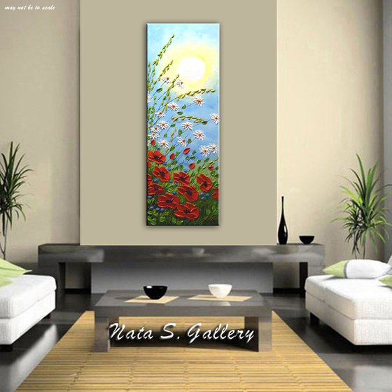 Harmony - Wildflowers Painting