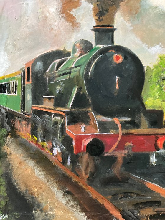 English Steam Train