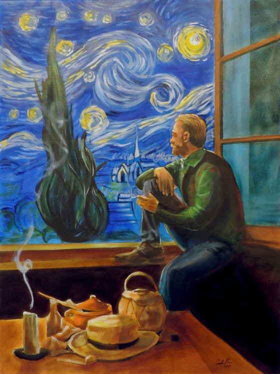 Van Gogh at his window