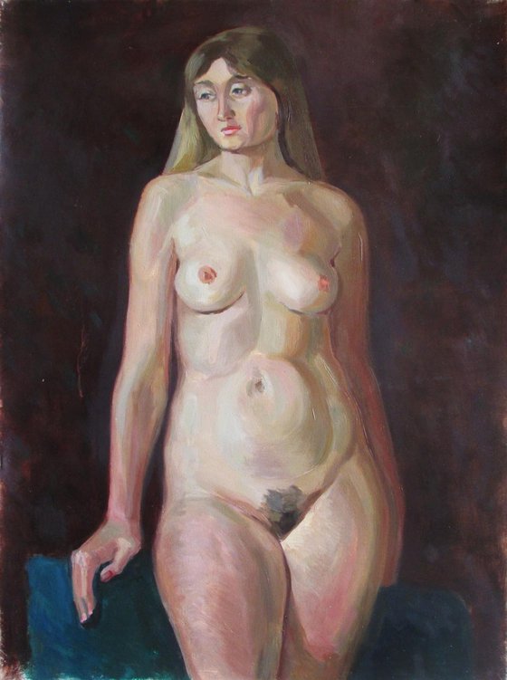 Nude model