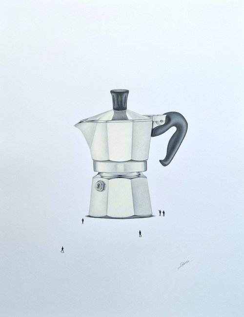 Moka Pot: Smell The Coffee by Daniel Shipton