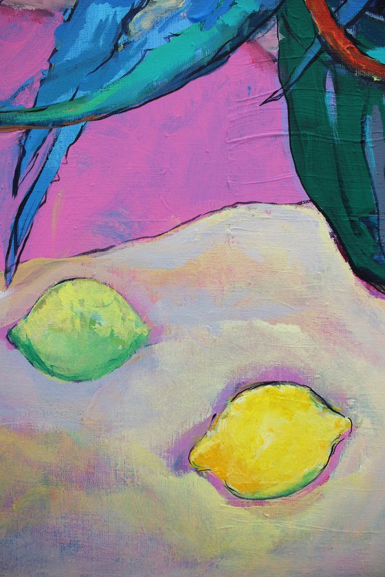 Aloe Vera with lemons