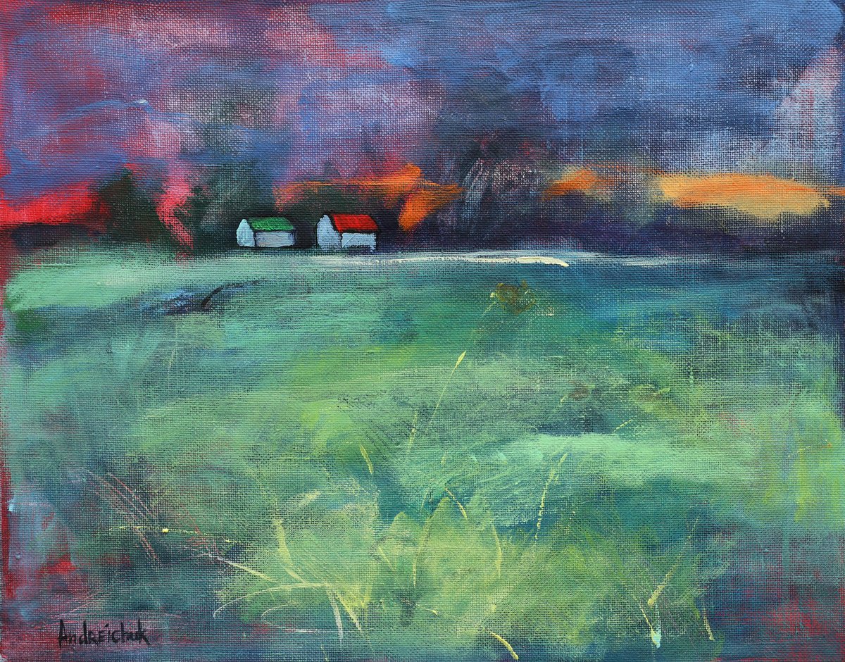 After The Rain By Artem Andreichuk, 20 X 16, Artwork For Sale On Artfinder