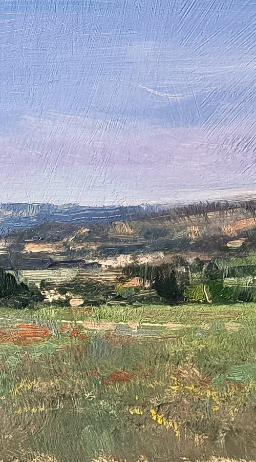Le Luberon near Lacoste by Pascal Giroud