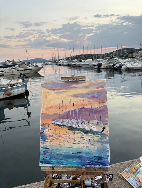 Sunset Serenade, Sainte-Maxime Marina