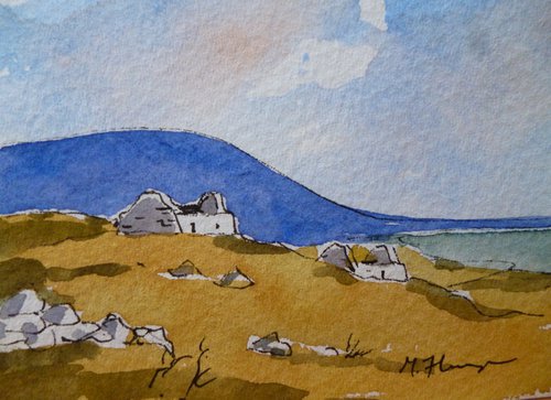 Achill Cottage by Maire Flanagan