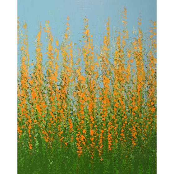 Orange Sage Green
